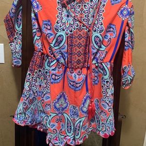 Off The Shoulder Short Romper